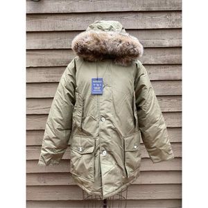 Woolrich John Rich Arctic Parka Tan khaki NWT Large
